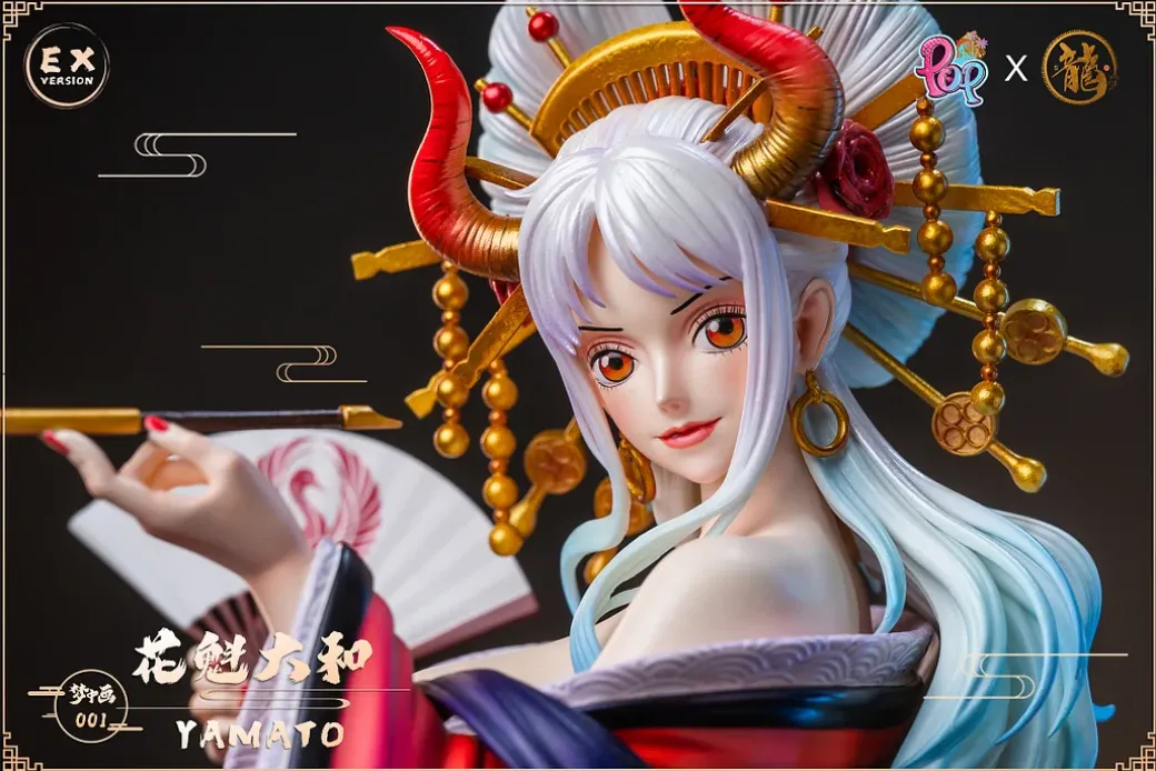 1/6 Scale Oiran Yamato & Kozuki Hiyori with LED - ONE PIECE Resin Statue - Dragon Studios