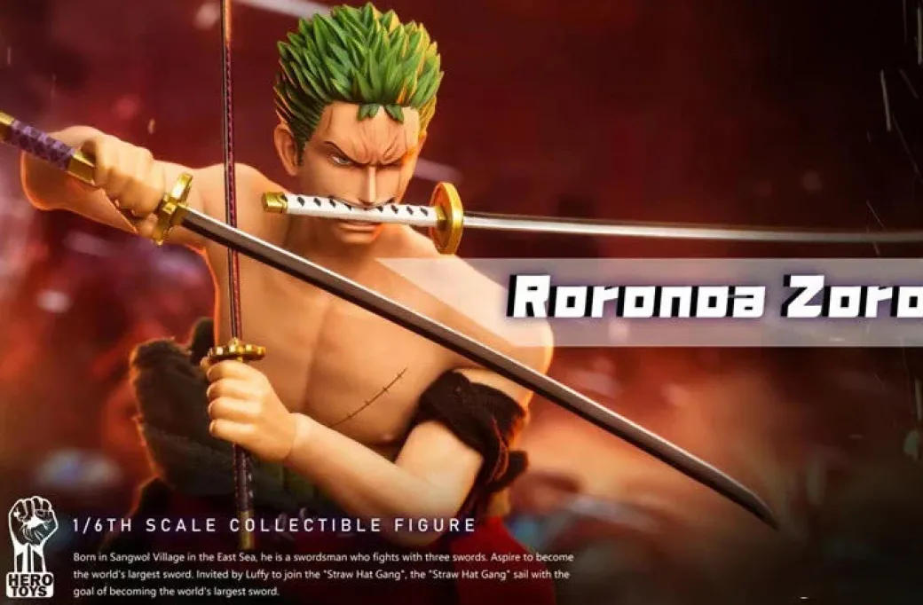 1/6 Scale OP Series 001 Movable Roronoa Zoro - ONE PIECE Statue - Hero Toys
