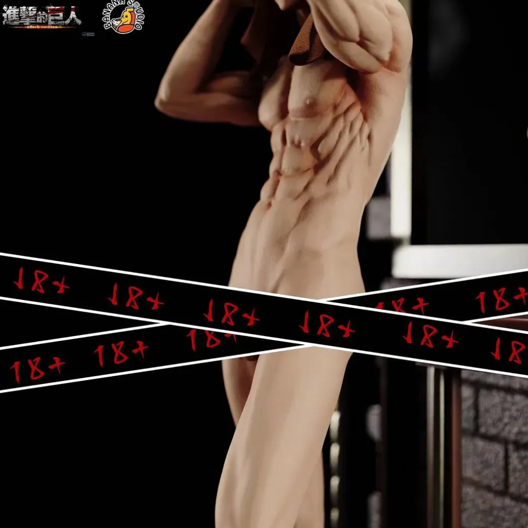 1/6 Scale Out of the Bath Eren Yeager - Attack On Titan Statue - BANANA Studio