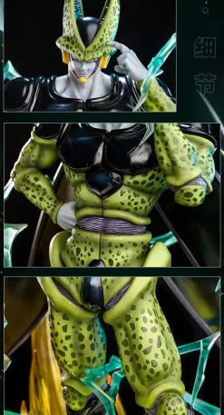 1/4 Scale Perfect Cell Sage with LED - Dragon Ball Resin Statue - Infinity Studios
