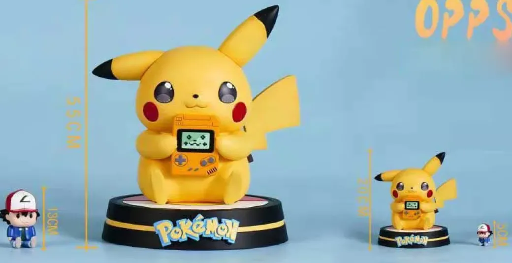 1/1 Scale Pikachu & Ash Ketchum - Pokemon Resin Statue - OPPS Studios