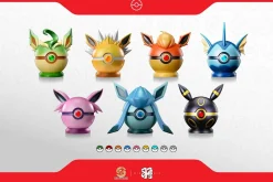 1/1 Scale Poke Ball Series 008 Glaceon Poke Ball - Pokemon Resin Statue - Wing Studio