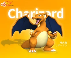 1/8 Scale Pokemon Journey Battle Pose Ash Ketchum & Charizard - Pokemon Resin Statue - OG Studio