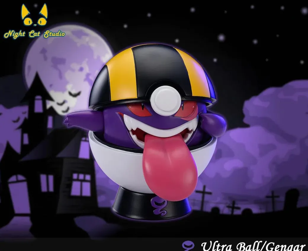 1/1 Scale Pokemon Poké Ball 003 - Pokemon Resin Statue - Night Cat Studio