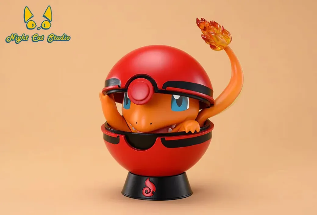 1/1 Scale Pokemon Poké Ball 002 - Pokemon Resin Statue - Night Cat Studio