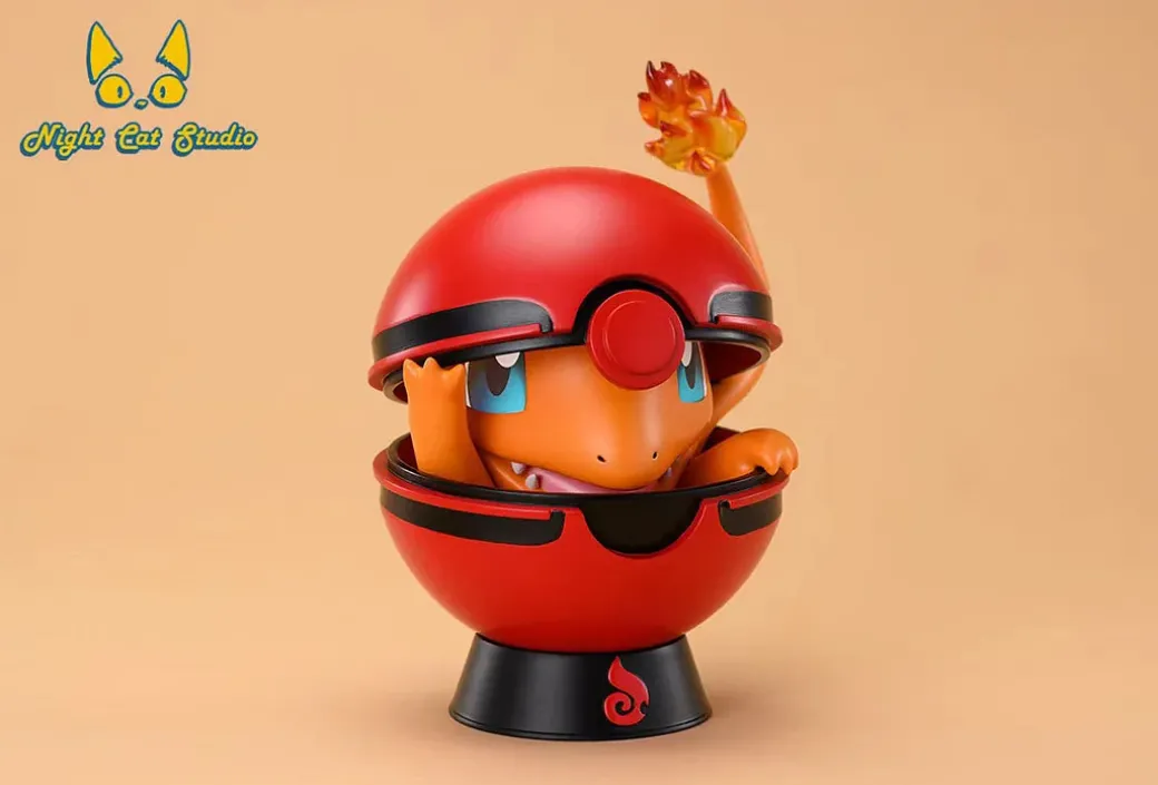 1/1 Scale Pokemon Poké Ball 002 - Pokemon Resin Statue - Night Cat Studio