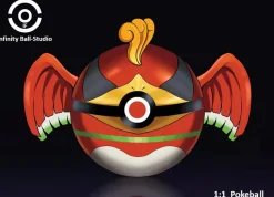 1/1 Scale Pokemon Style Poké Ball Series Lugia - Pokemon Resin Statue - Infinity Ball-Studio
