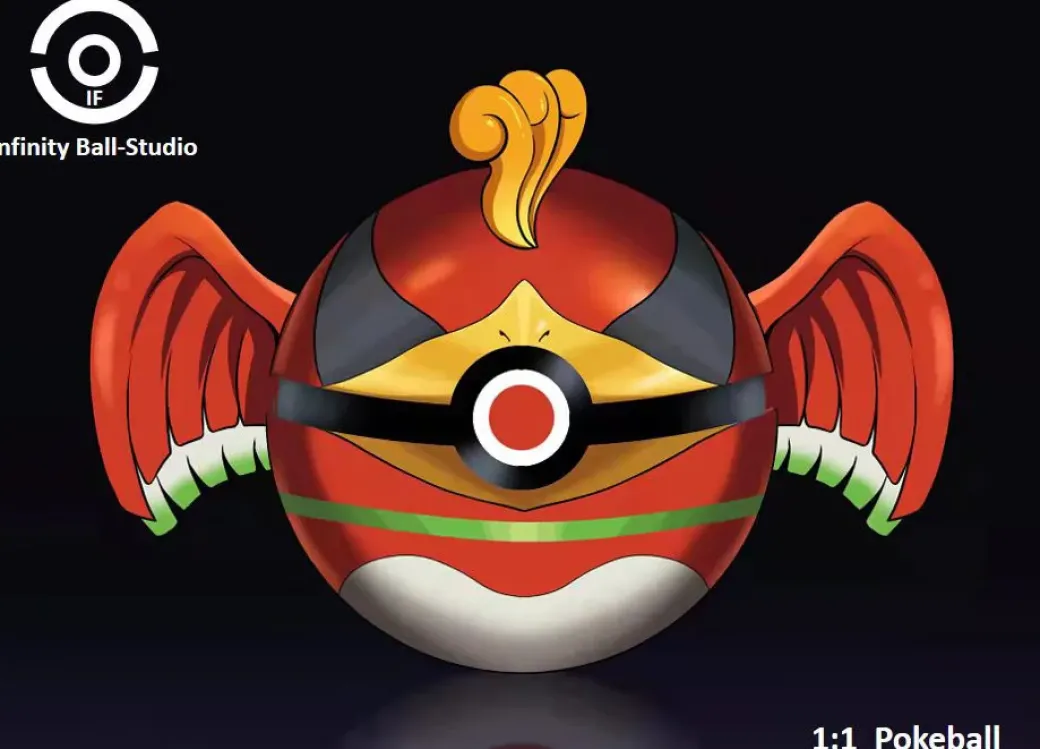 1/1 Scale Pokemon Style Poké Ball Series Lugia - Pokemon Resin Statue - Infinity Ball-Studio