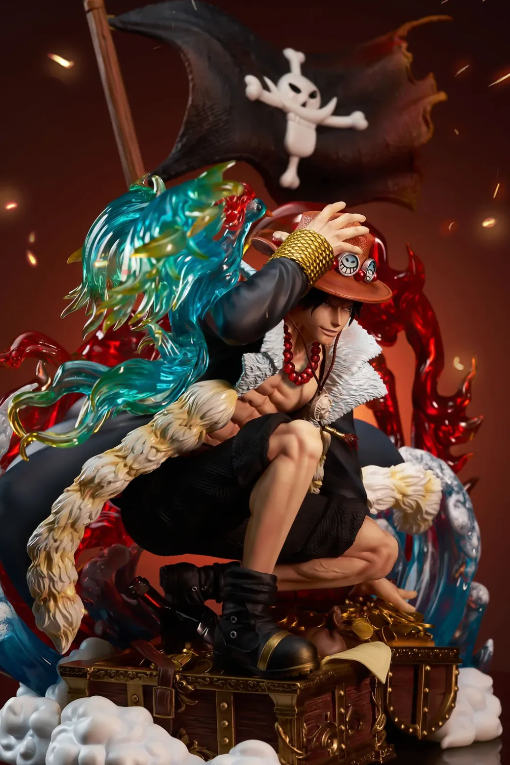1/6 Scale Portgas D. Ace - ONE PIECE Resin Statue - YaoMengMeng Studios