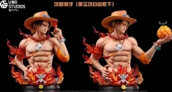 1/4 Scale Portgas D. Ace Bust Statue - ONE PIECE Resin Statue - UNO Studio