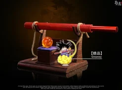 1/1 Scale Power Pole & Four Star Dragonball with LED - Dragon Ball Resin Statue - D-M Studios
