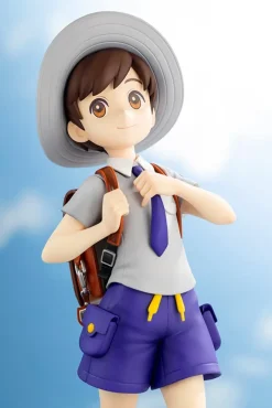 1/8 Scale PV143 Artfx J Series Florian & Fuecoco - Pokemon Official Statue - Kotobukiya