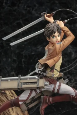 1/8 Scale PV151 Artfx J Series Eren Yeager - Attack on Titan Official Statue - Kotobukiya