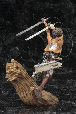 1/8 Scale PV151 Artfx J Series Eren Yeager - Attack on Titan Official Statue - Kotobukiya