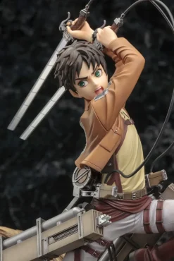 1/8 Scale PV151 Artfx J Series Eren Yeager - Attack on Titan Official Statue - Kotobukiya