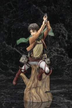 1/8 Scale PV151 Artfx J Series Eren Yeager - Attack on Titan Official Statue - Kotobukiya