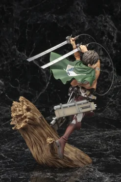 1/8 Scale PV151 Artfx J Series Eren Yeager - Attack on Titan Official Statue - Kotobukiya