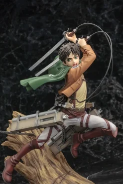 1/8 Scale PV151 Artfx J Series Eren Yeager - Attack on Titan Official Statue - Kotobukiya