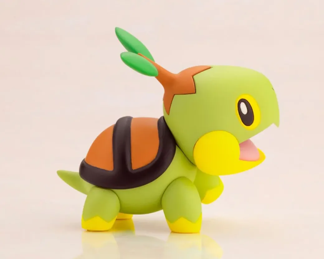 1/8 Scale PV066 Dawn & Turtwig - Pokemon Official Statue - Kotobukiya