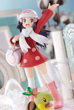 1/8 Scale PV066 Dawn & Turtwig - Pokemon Official Statue - Kotobukiya