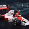 1/12 Scale Racer Son Gohan with F1 McLaren MP4-5B - Dragon Ball Resin Statue - LS Studios
