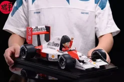 1/12 Scale Racer Son Gohan with F1 McLaren MP4-5B - Dragon Ball Resin Statue - LS Studios
