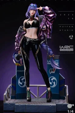 1/4 Scale Racing Girls Raiden Shogun - Genshin Impact Resin Statue - Puffer Studio
