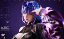 1/4 Scale Racing Girls Raiden Shogun - Genshin Impact Resin Statue - Puffer Studio