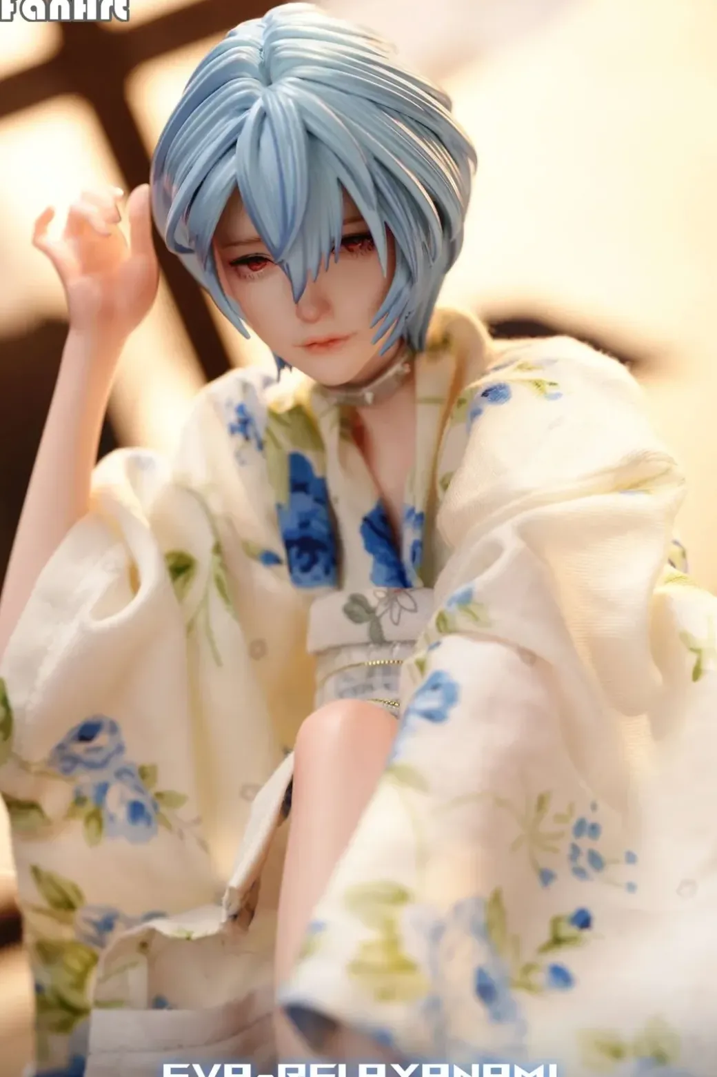 1/4 Scale Rei Ayanami with LED - (EVA) Neon Genesis EVAngelion Resin Statue - FanArt Studio