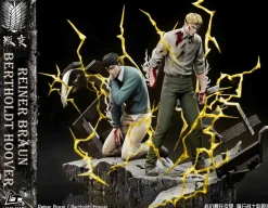 1/6 Scale Reiner Braun & Bertolt Hoover - Attack On Titan Resin Statue - Light Team Studios