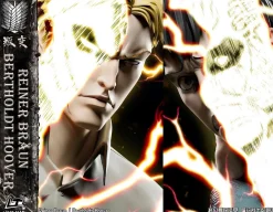 1/6 Scale Reiner Braun & Bertolt Hoover - Attack On Titan Resin Statue - Light Team Studios