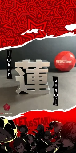 1/6 Scale Ren Amamiya with LED - Megami Tensei/Persona 5 Statue - Red Stone Studio