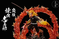 1/6 Scale Rengoku Kyoujurou with LED - Demon Slayer: Kimetsu no Yaiba Resin Statue - JM Studios