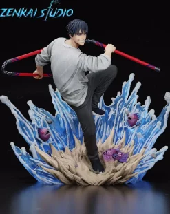 1/6 Scale Resurrection Ver. Toji Fushiguro with LED - Jujutsu Kaisen Resin Statue - Zenkai Studio