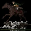 1/6 Scale Riding Horse Eren Yeager with LED - Attack On Titan Resin Statue - Typical Scene Studio