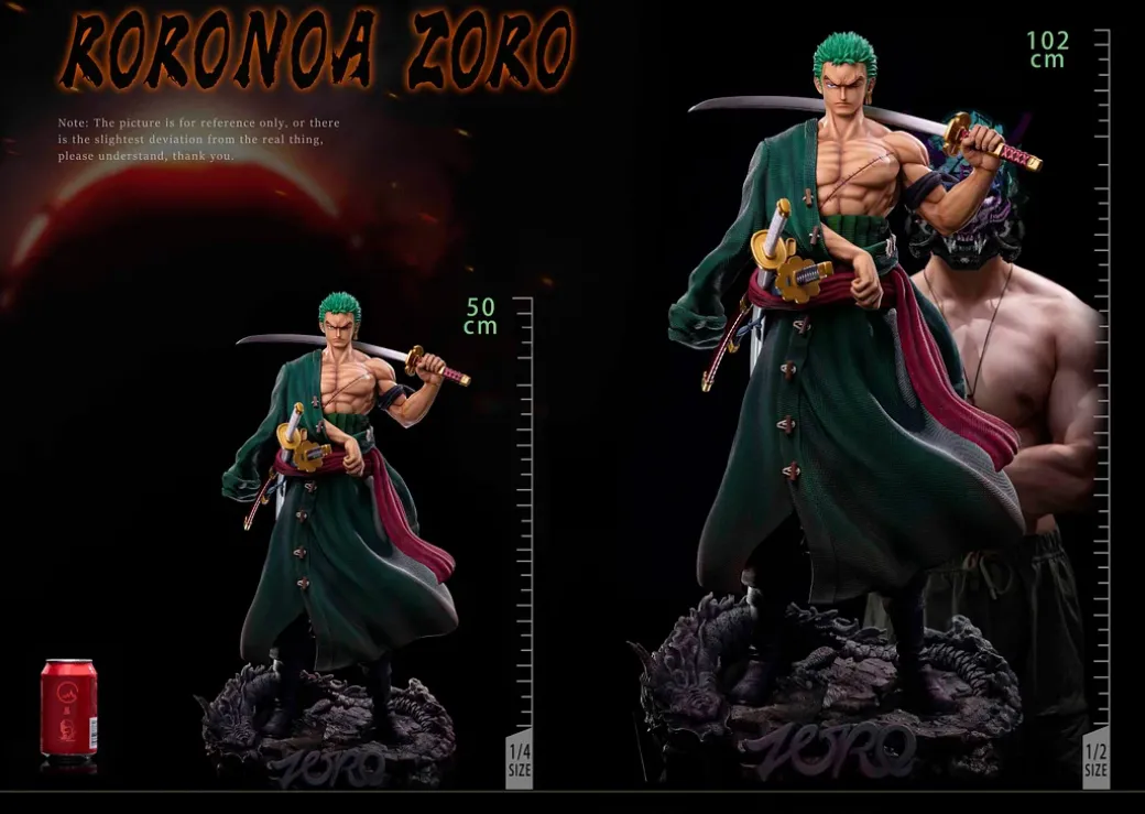 1/4 Scale Roronoa Zoro - ONE PIECE Resin Statue - GG-Studios