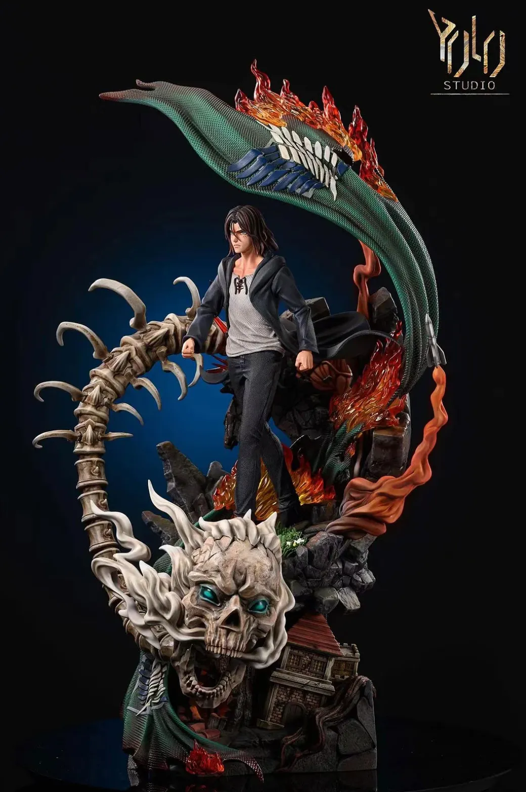 1/6 Scale Rumbling Ver. Eren Yeager - Attack on Titan Resin Statue - YOLO Studios