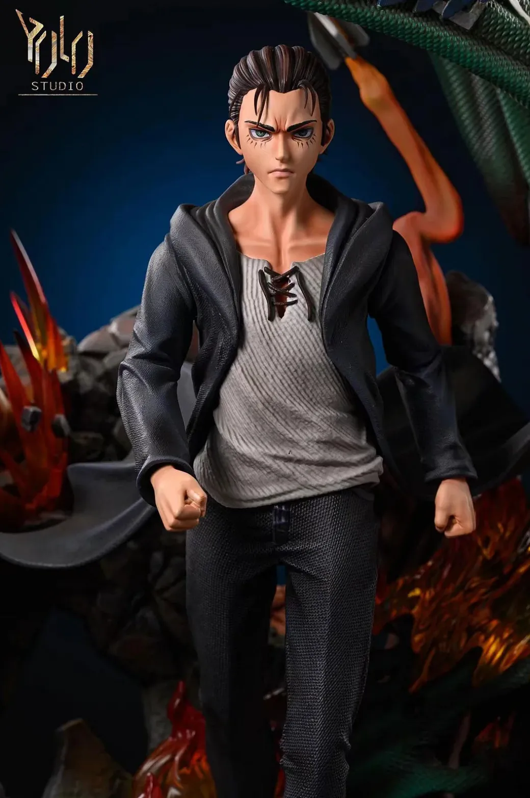 1/6 Scale Rumbling Ver. Eren Yeager - Attack on Titan Resin Statue - YOLO Studios