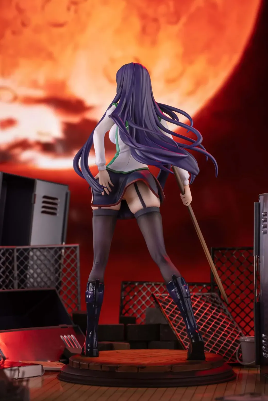 1/6 Scale Saeko Busujima - Highschool of the Dead Statue - Green Tea Studio