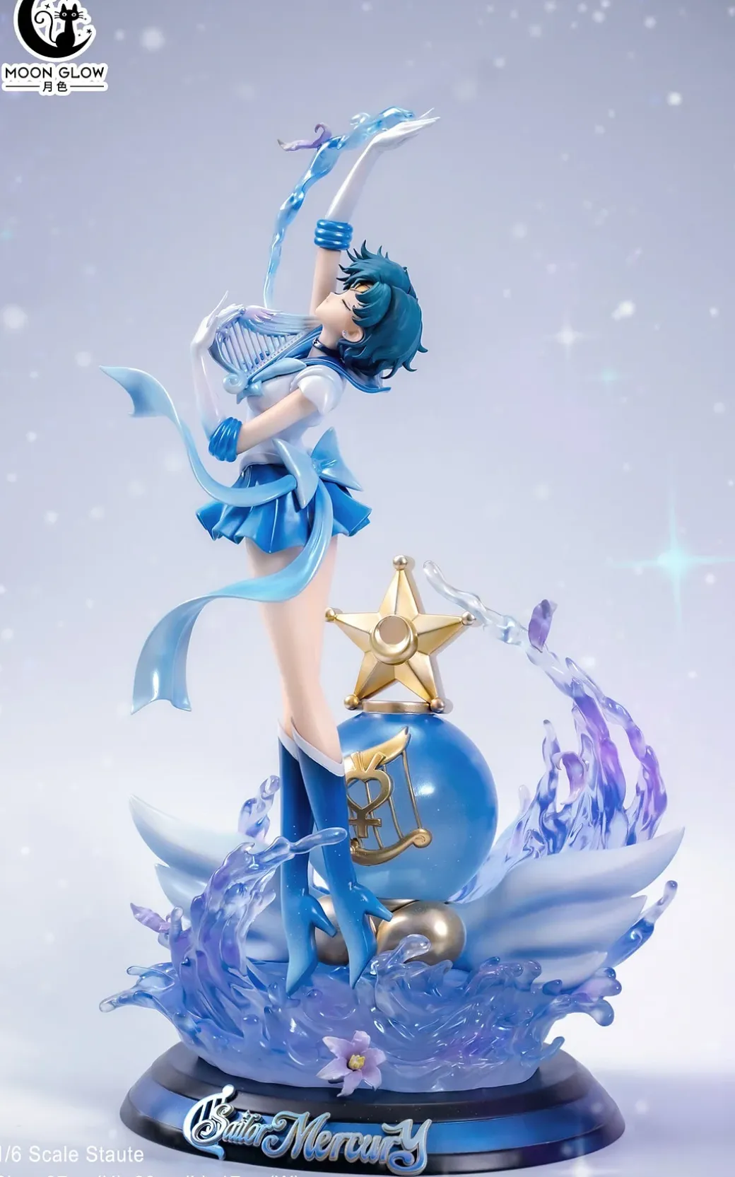 1/6 Scale Sailor Mercury Ami Mizuno - Sailor Moon Resin Statue - Moon Glow Studio