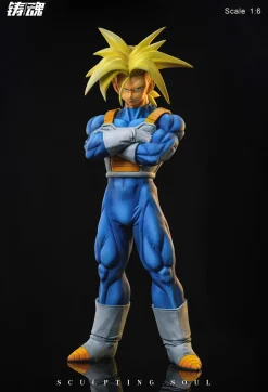 1/6 Scale Saiyan Armor Trunks - Dragon Ball Resin Statue - Sculpting Soul Studios