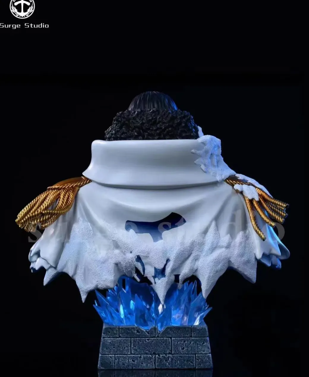 1/4 Scale Sakazuki, Borsalino & Kuzan Bust Statue with LED - ONE PIECE Resin Statue - SURGE Studios