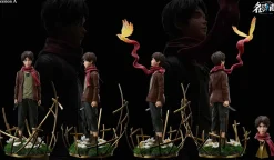 1/6 Scale Scarf Birdcage Child Eren Yeager - Attack On Titan Resin Statue - Typical Scene Studio