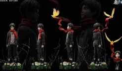 1/6 Scale Scarf Birdcage Child Eren Yeager - Attack On Titan Resin Statue - Typical Scene Studio