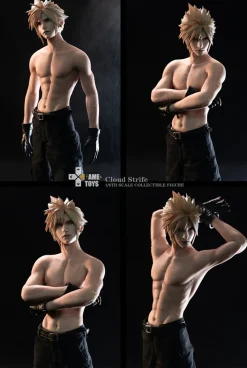 1/6 Scale Sction Figure AC ver. Cloud Strife - (FF7) Final Fantasy VII Statue - GAMETOYS
