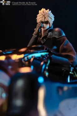 1/6 Scale Sction Figure AC ver. Cloud Strife - (FF7) Final Fantasy VII Statue - GAMETOYS