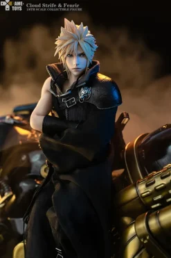 1/6 Scale Sction Figure AC ver. Cloud Strife - (FF7) Final Fantasy VII Statue - GAMETOYS