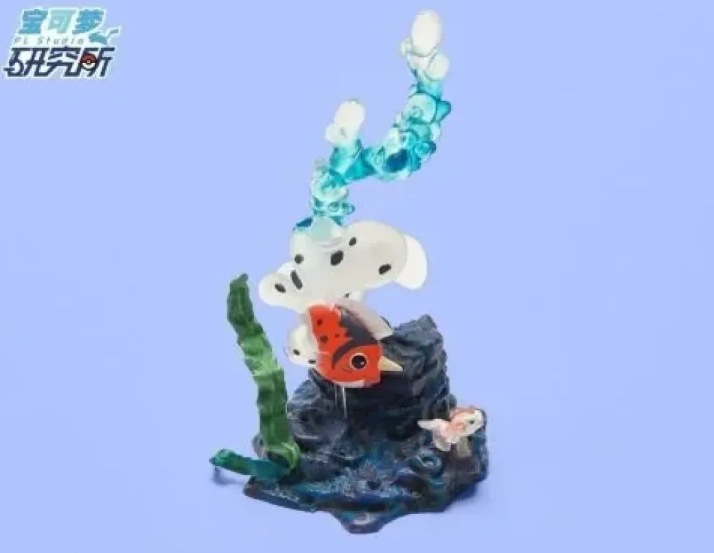 1/40 Scale Seaking Set Zukan - Pokemon Resin Statue - PL Studios