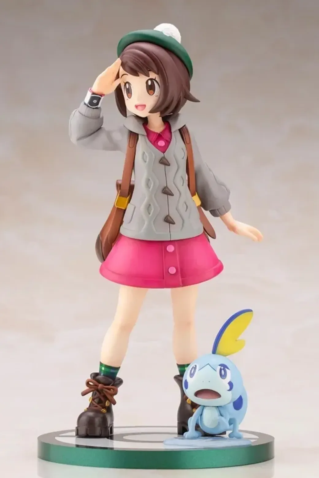 1/8 Scale Second Edition Artfx J Series PV228 Gloria & Sobble - Pokemon Official Statue - Kotobukiya