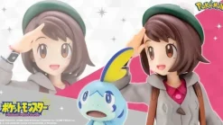 1/8 Scale Second Edition Artfx J Series PV228 Gloria & Sobble - Pokemon Official Statue - Kotobukiya